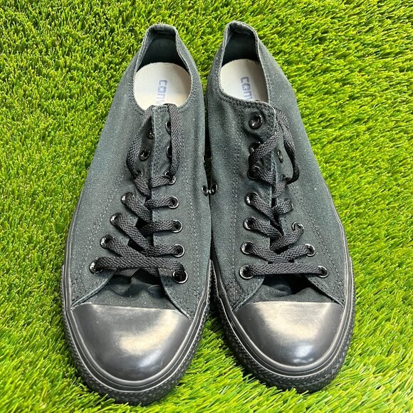 Converse Chuck Taylor All Star Ox Mens Size 12 Black Athletic Shoes Sneakers - Picture 5 of 10